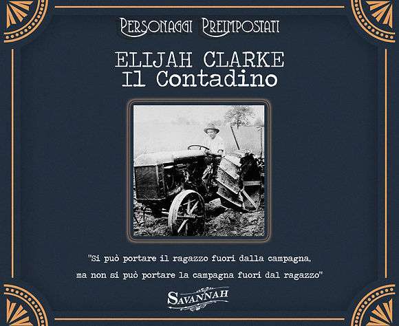 Preimpostato Savannah Larp