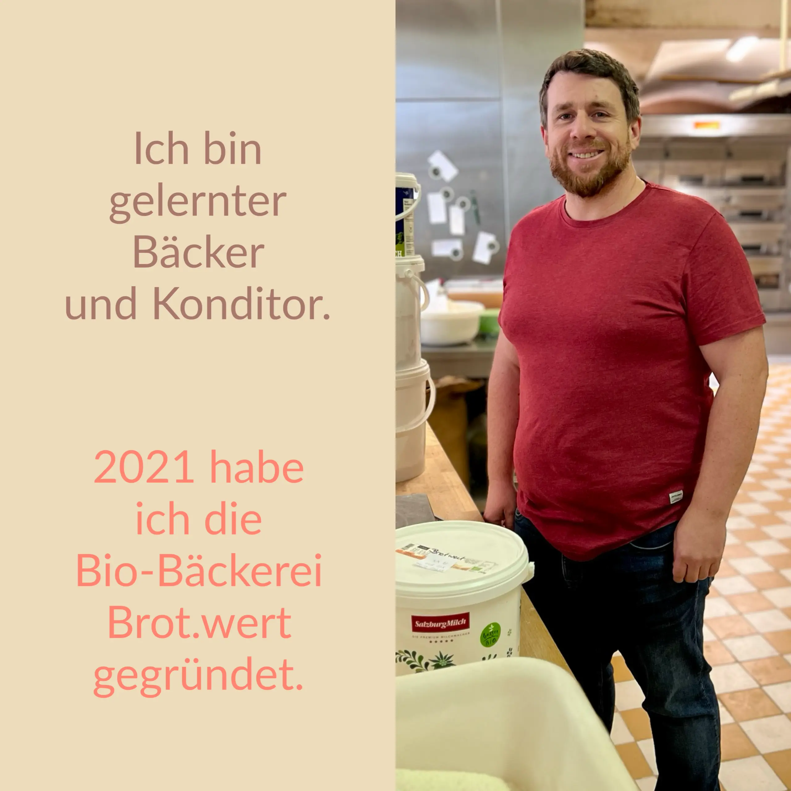 Alexander - der gelernte Bäcker und Konditor bei Awunda