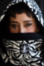 BALAKLAVA CASSETTE REVERSIBLE ZEBRA