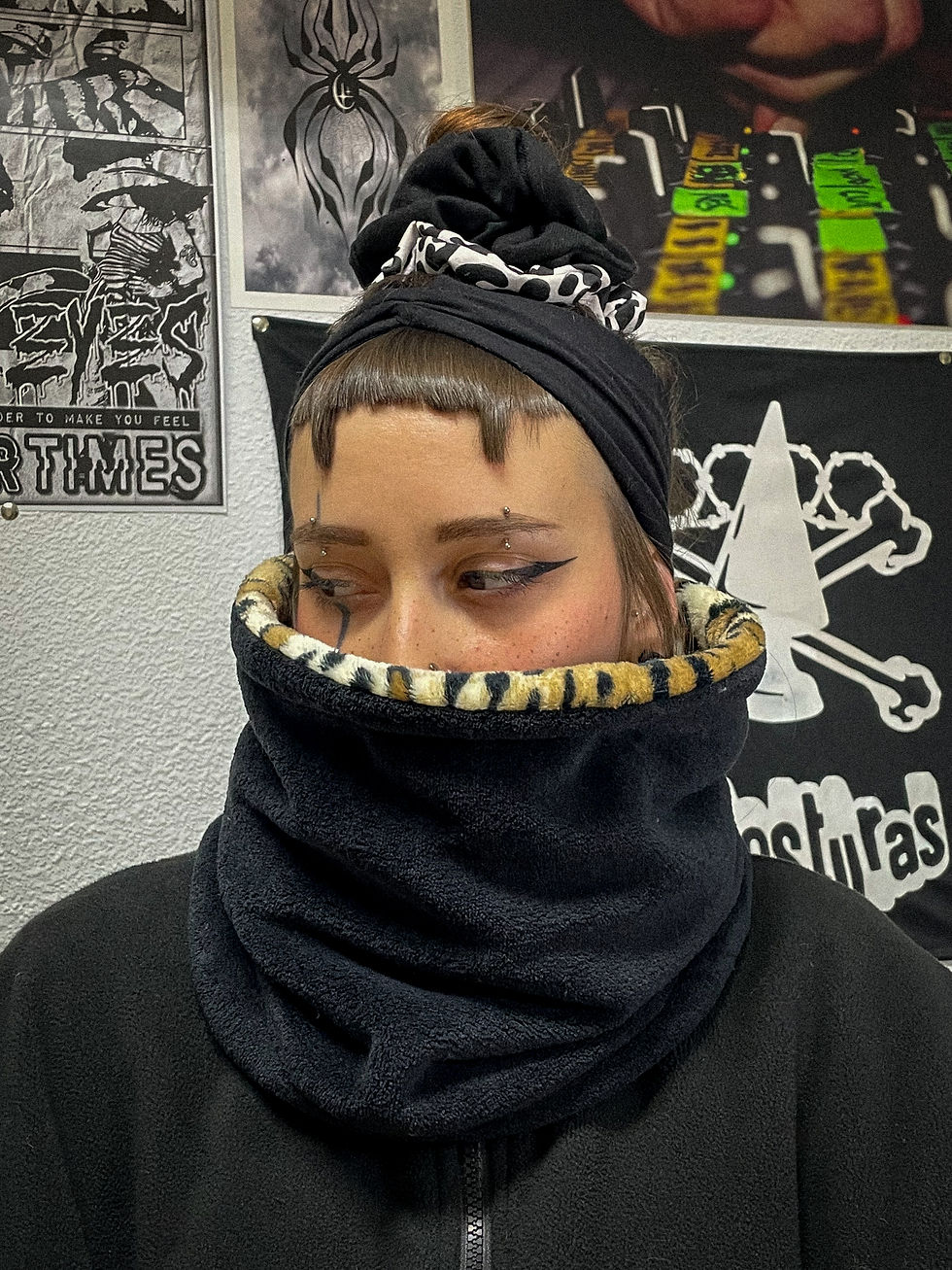 Thumbnail: Cuello reversible leopardo