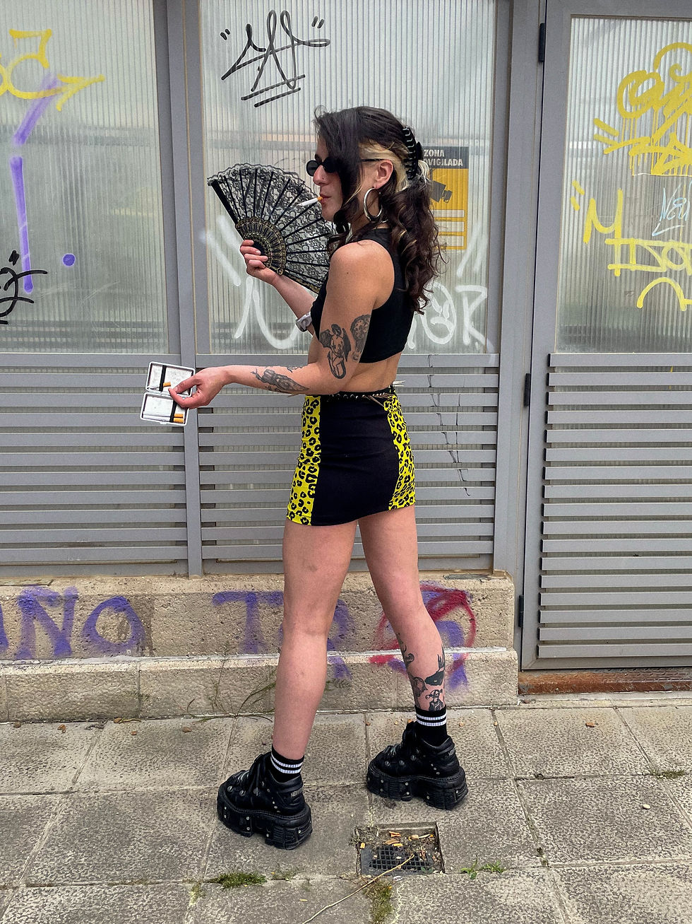 Miniature : FALDA •KILLER• AMARILLO