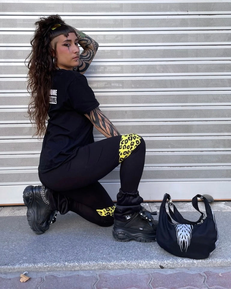 Miniature : Leggings NAVAJA • amarillo