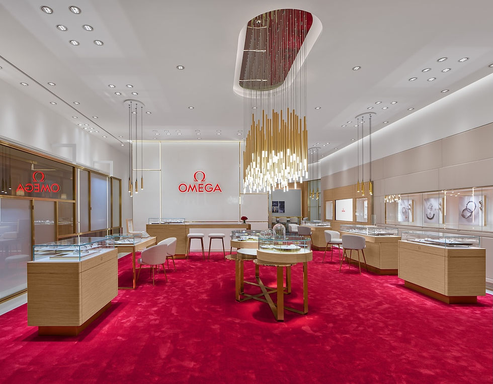 OMEGA 永利澳門專賣店換上新裝