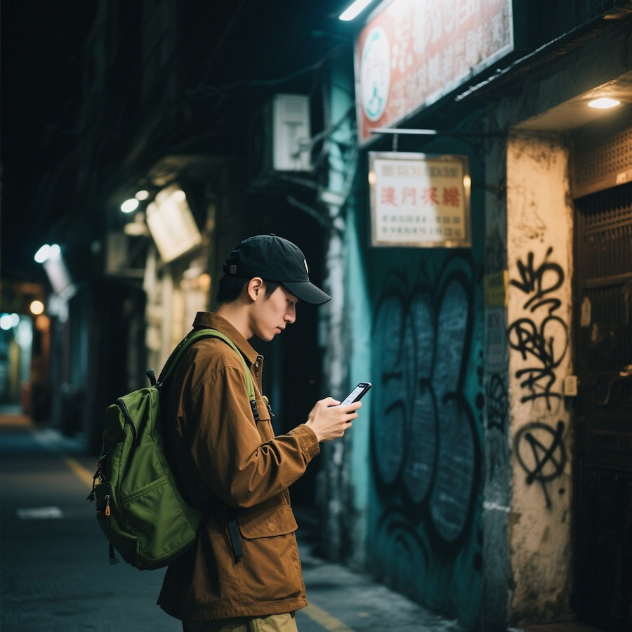 《微光捉迷藏》城市微感裝置展 © creativelinks