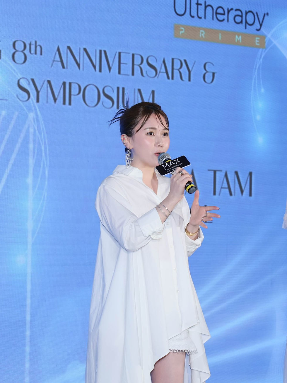 知名美妝KOL 譚杏藍(Hana)更在活動上分享其作為Ultherapy PRIME 真實用家的體驗