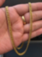 Thumbnail: Size 22 - 21K Japan Style Chain