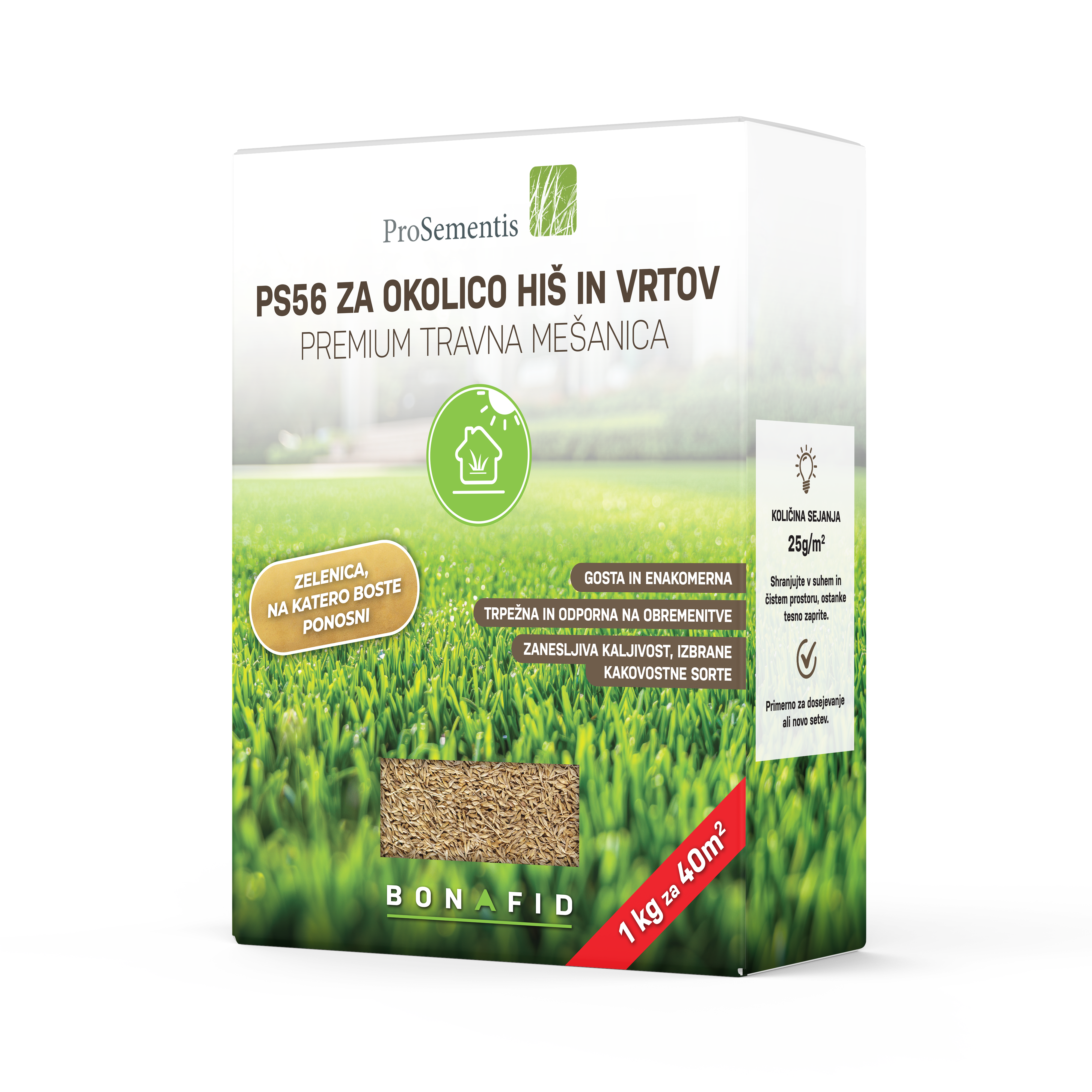 Travna mešanica PS-56 za okolico hiš