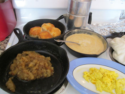 Iron Skillets.