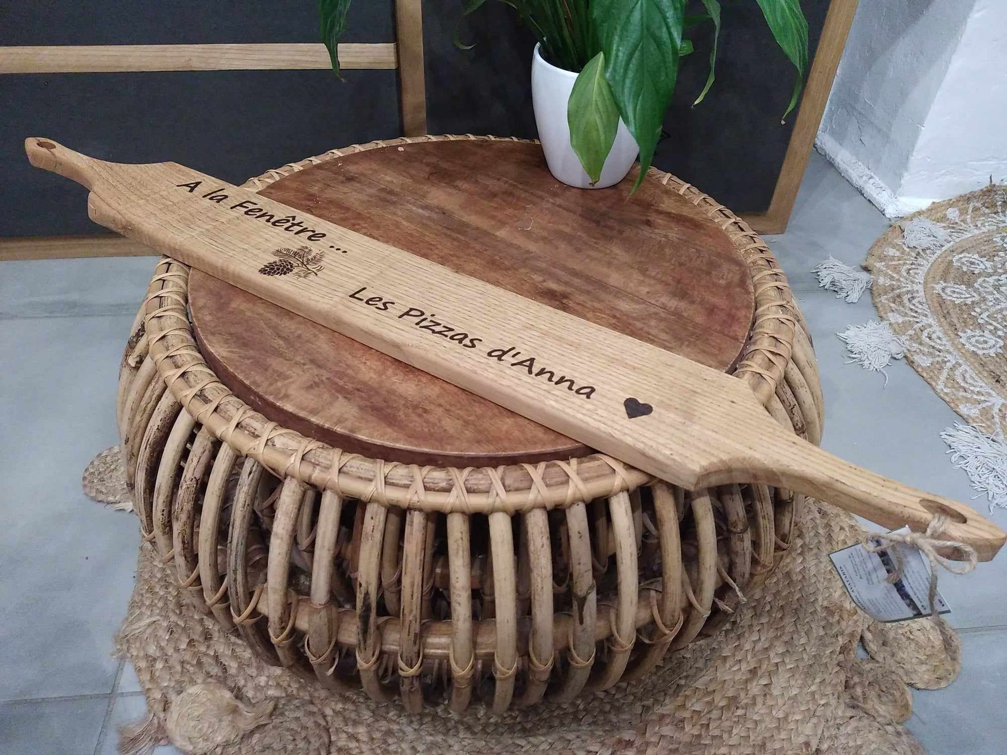 Planche à découper XXL pour les méga gourmands bois