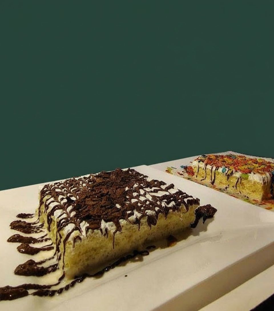 Arranged Food and Objects