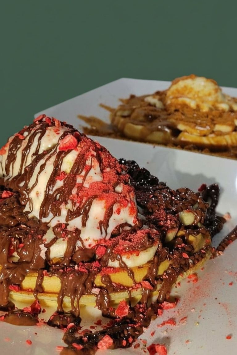 Arranged Food and Objects