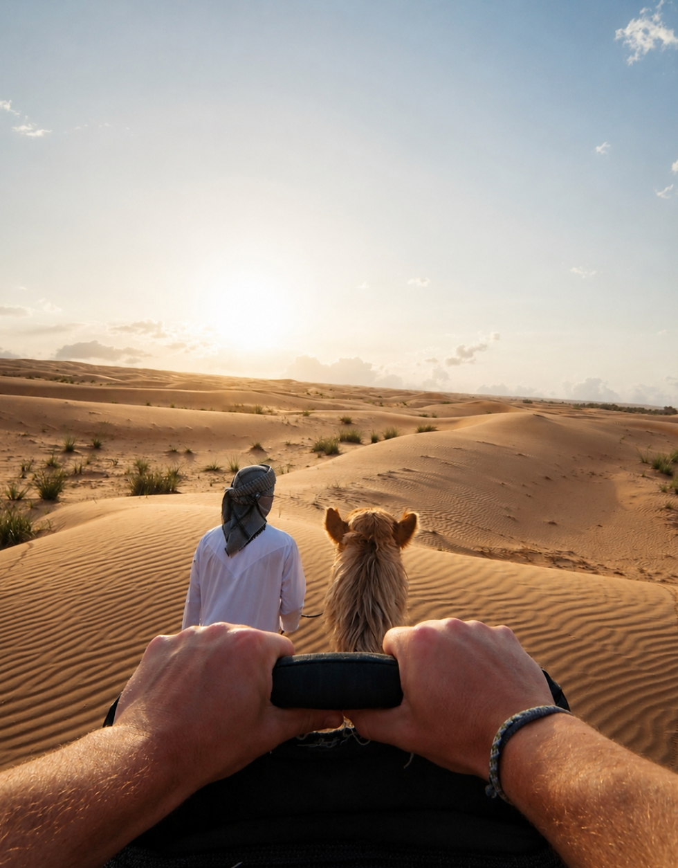 Dubai's Desert with Arabian Adventures, Before the World Wakes Up