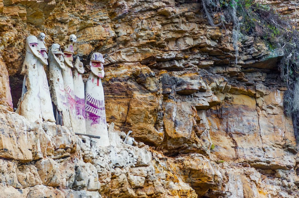The Cliff Tombs of Karajía with Enigma Peru