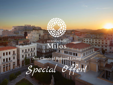 Summer Offer in Athens at xenodocheio Milos!