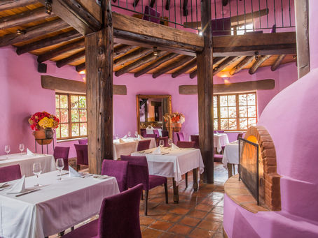 Gastronomy at Sol y Luna, Peru