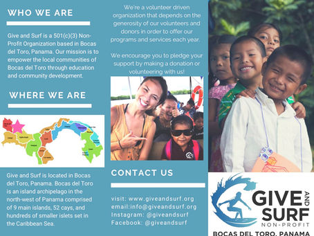 Give and Surf supported by Sweet Bocas, Panama