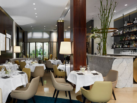 Dining at the Hotel Montalembert, Paris