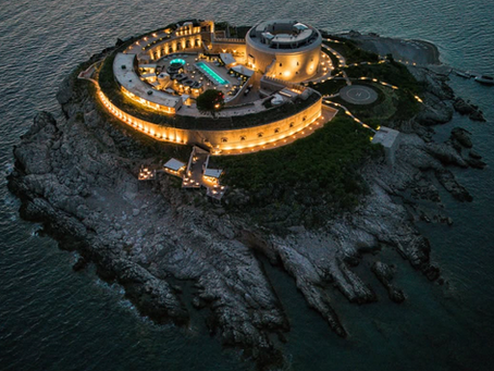 The Glow of Mamula Island