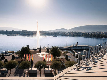 Views of Lake Geneva from the Rooftop!