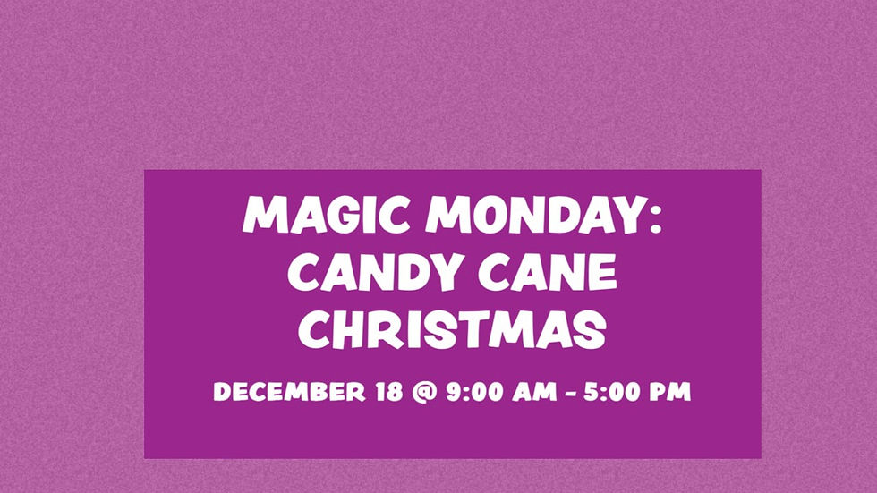 Magic Monday: Candy Cane Christmas