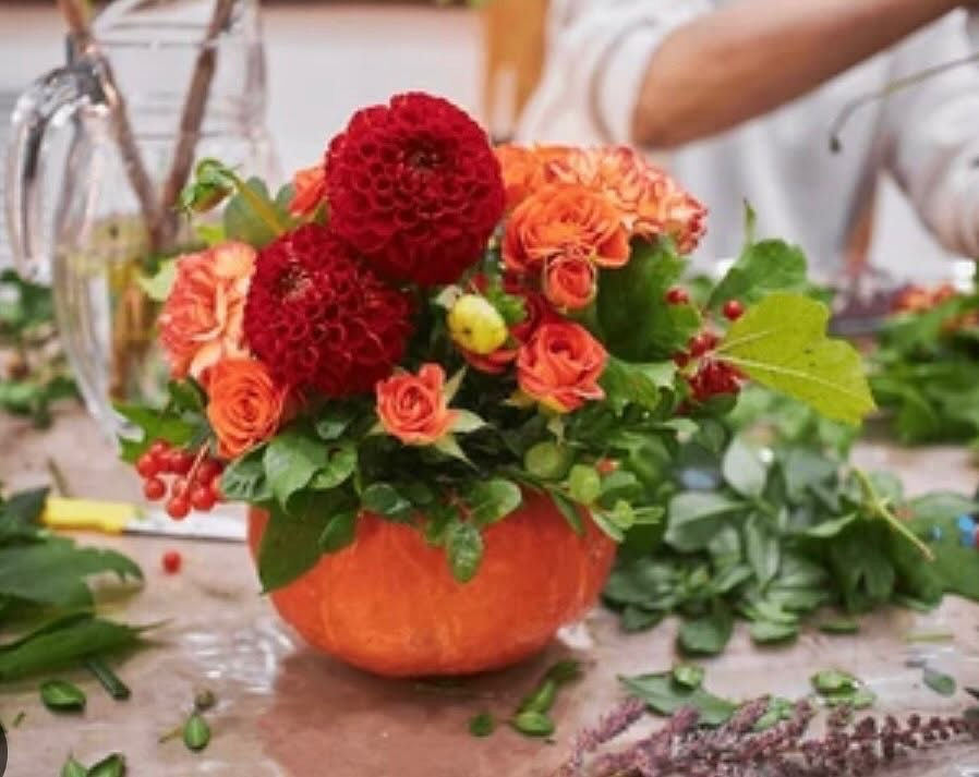 Pumpkin Flower Class 
