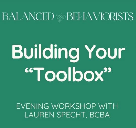 Building your Toolbox