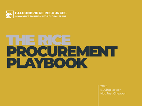 Falconbridge Resources Rice Procurement Playbook 2026