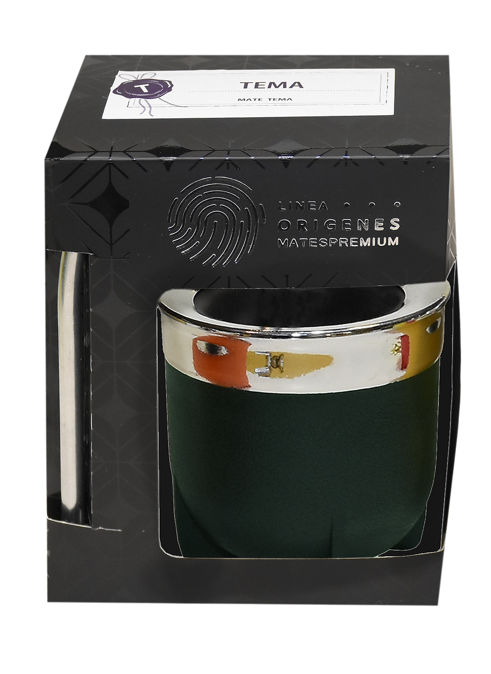 Miniatura: MATE TEMA // MATE TERMICO + BOMB AC.INOX // C/CAJA PREMIUM