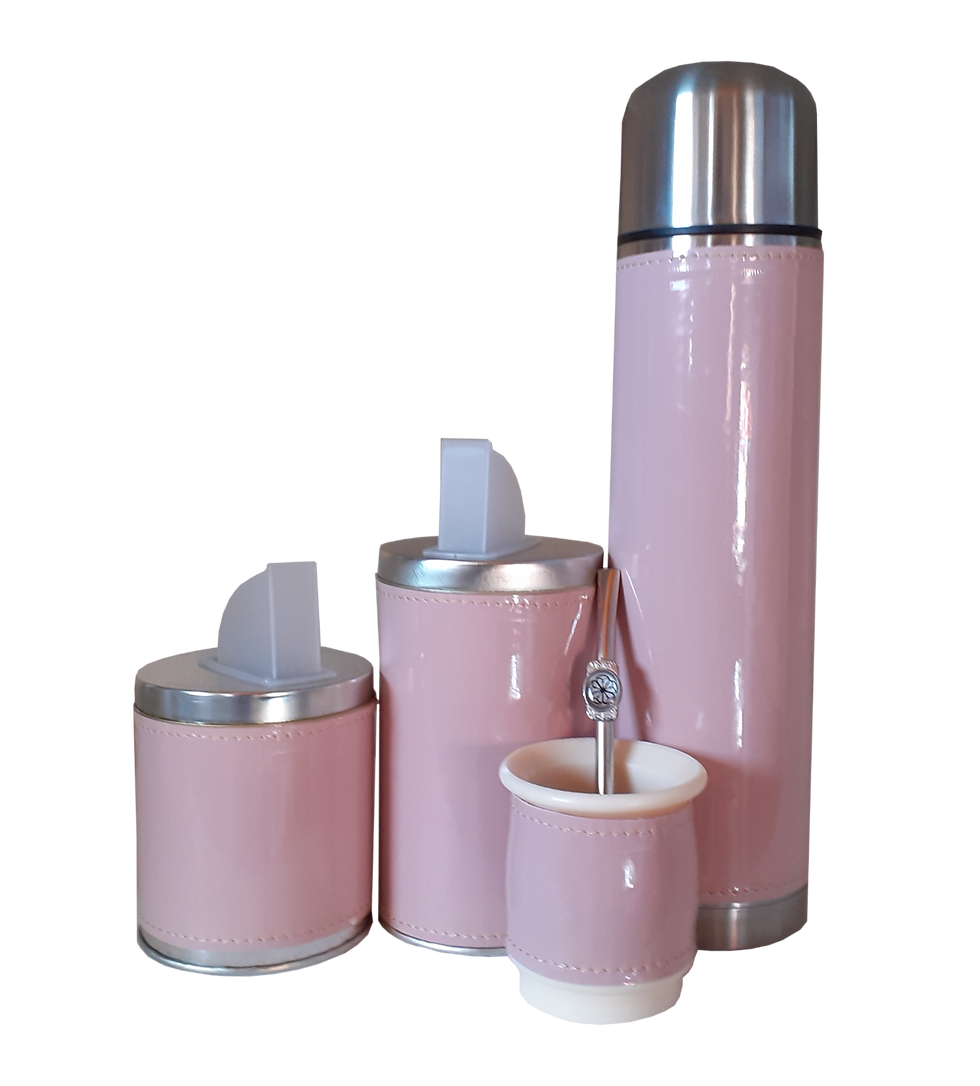 Miniatura: SET MATERO LISOS CHAROL // CON FUNDA TERMO BALA 1L  // VARIOS COLORES