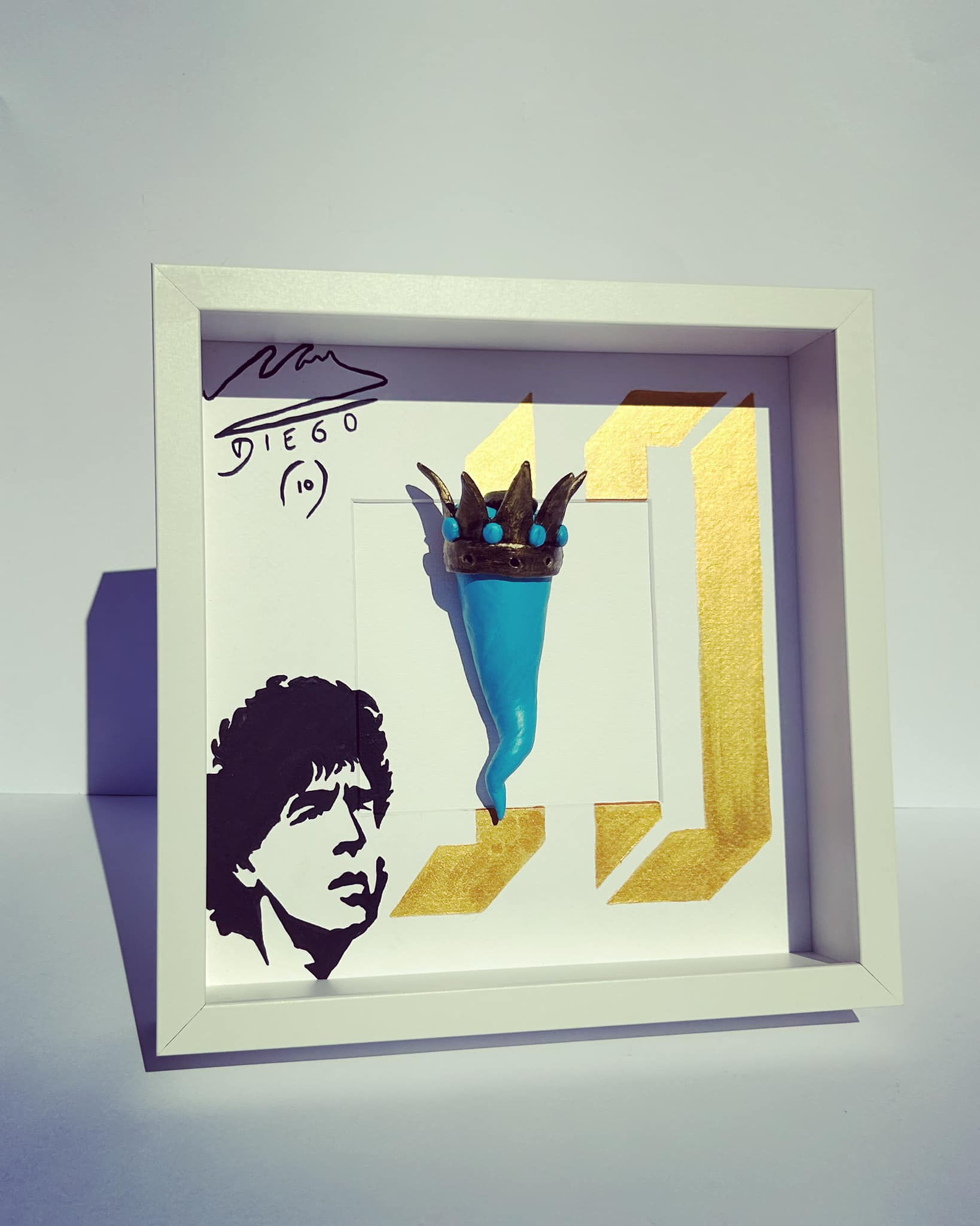 Quadro 3d 30x30cm personalizzato