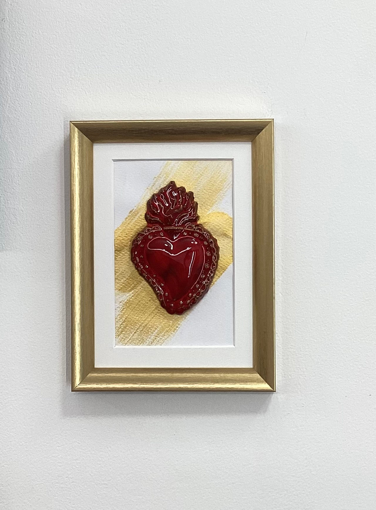 Quadro cuore sacro 15x20