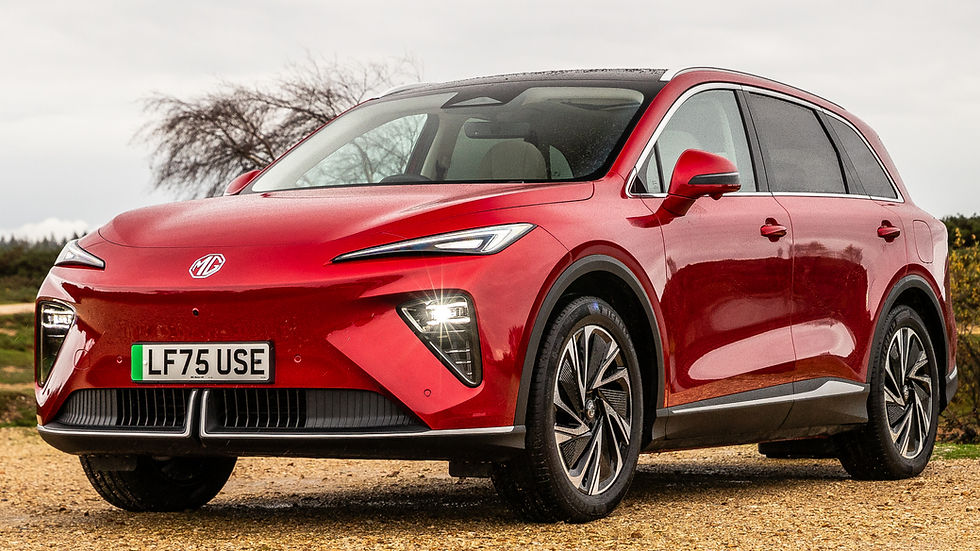 This is the new MG S6 EV