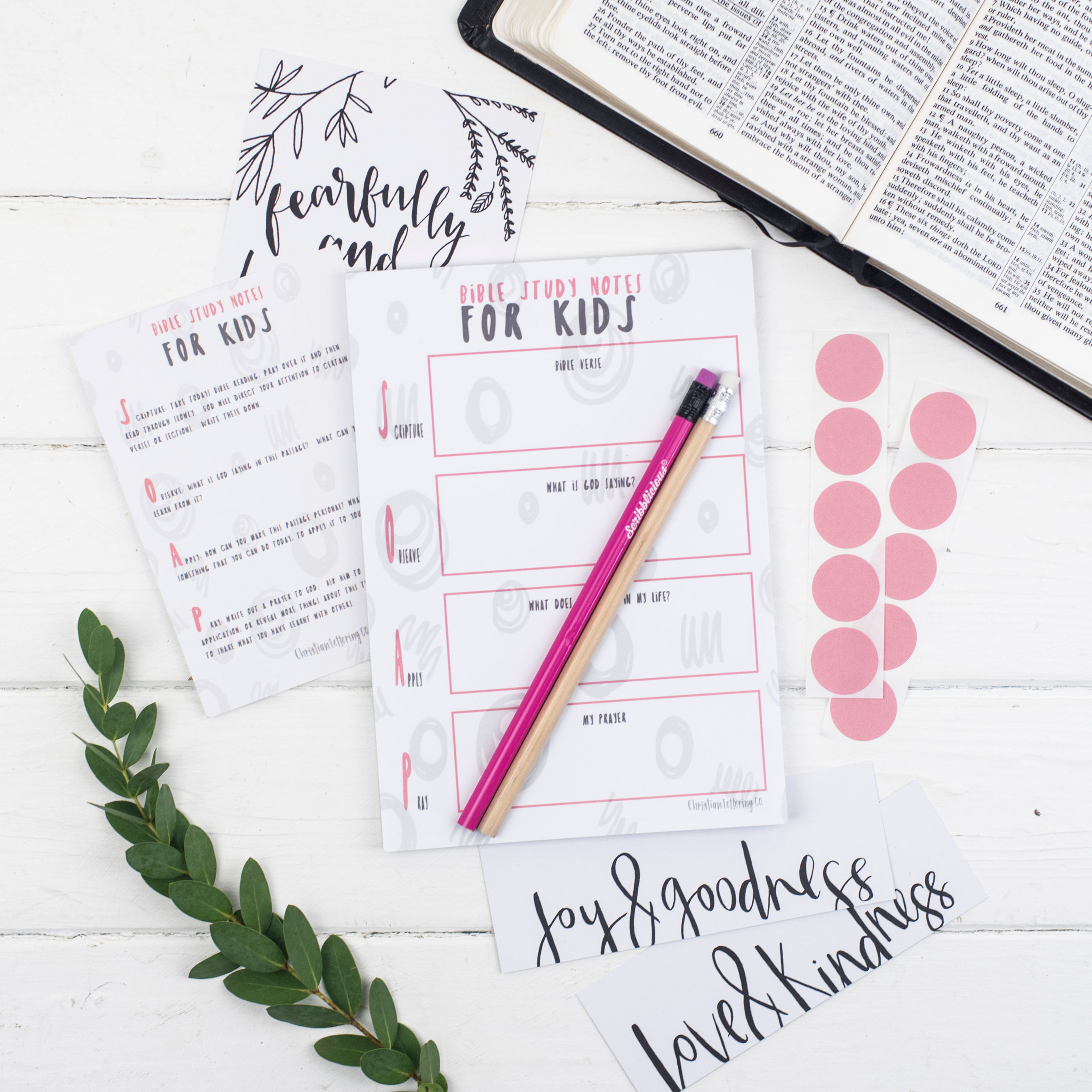 Bible Study Set For Kids - Glory