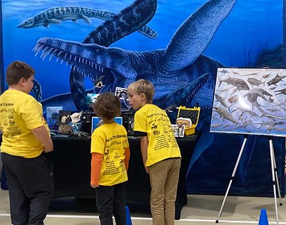 Kids talking about sea monsters