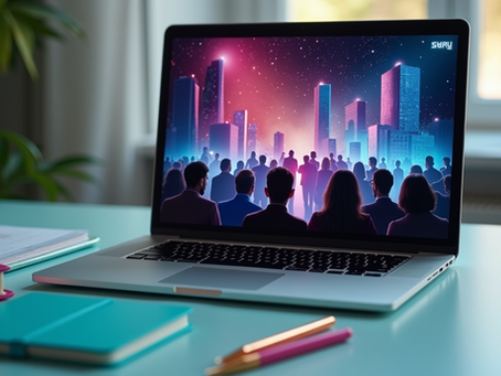 Elevate Engagement: Sip With Us Virtual Networking Solutions