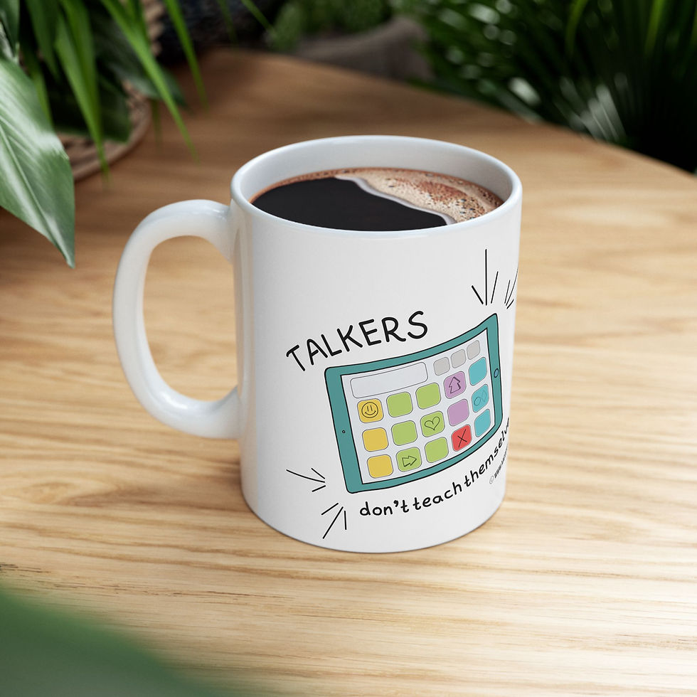 Thumbnail: Ceramic Mug - "Talkers Don't Teach Themselves" 11oz & 15oz