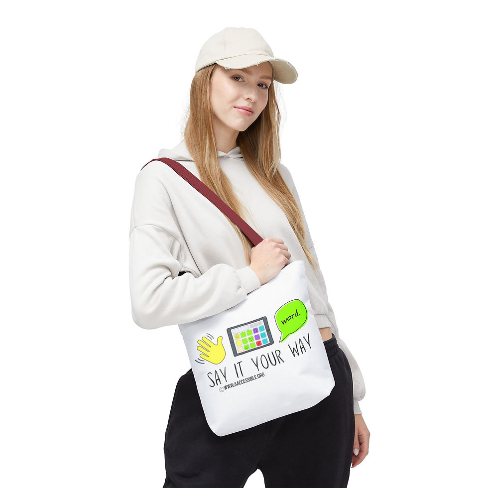 Miniatura: "Say it Your Way" Tote/ Shopping Bag 