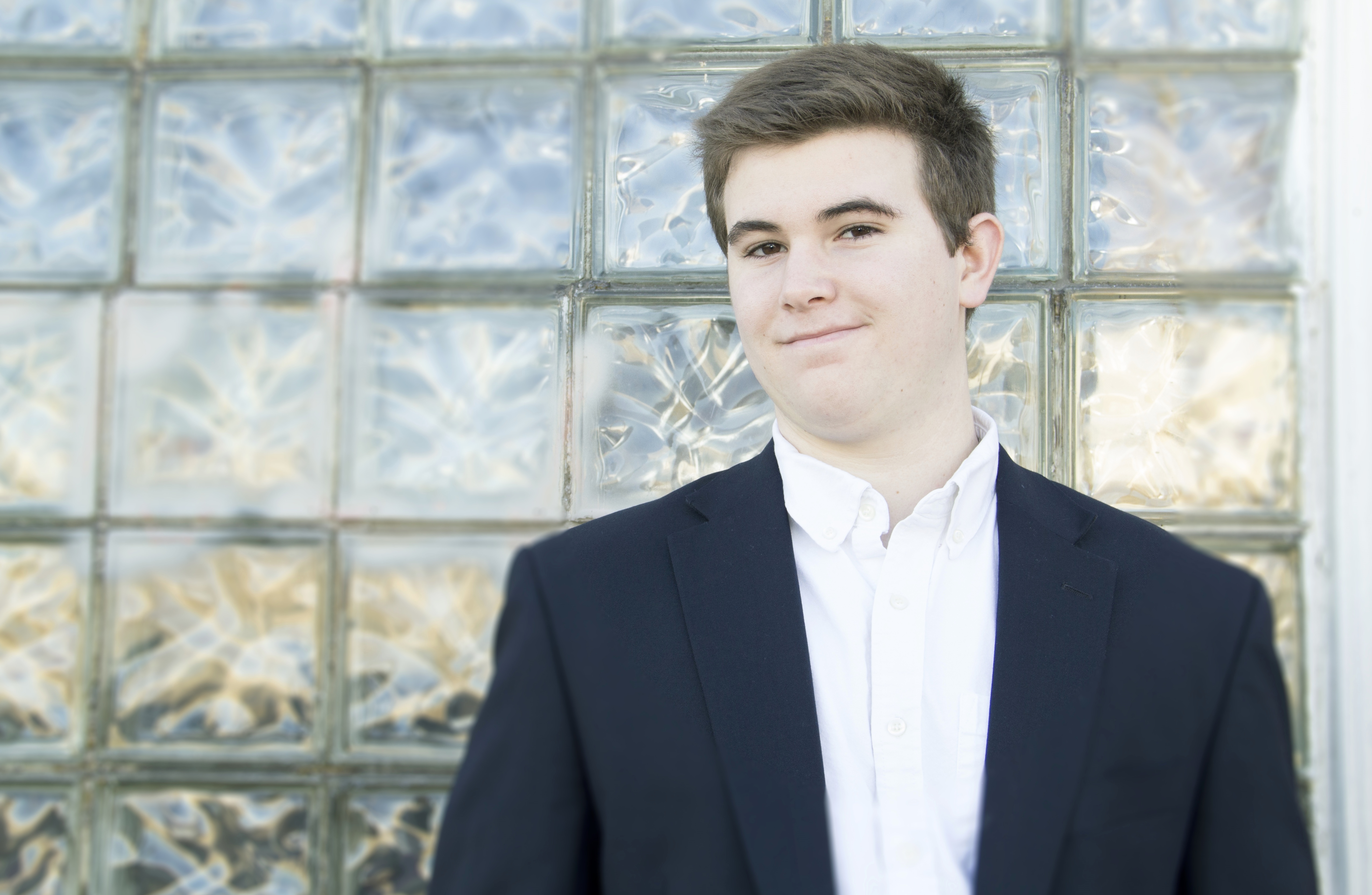 Young man in sports coat