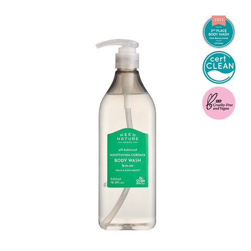 pH-balanced HOUTTUYNIA CORDATA BODY WASH