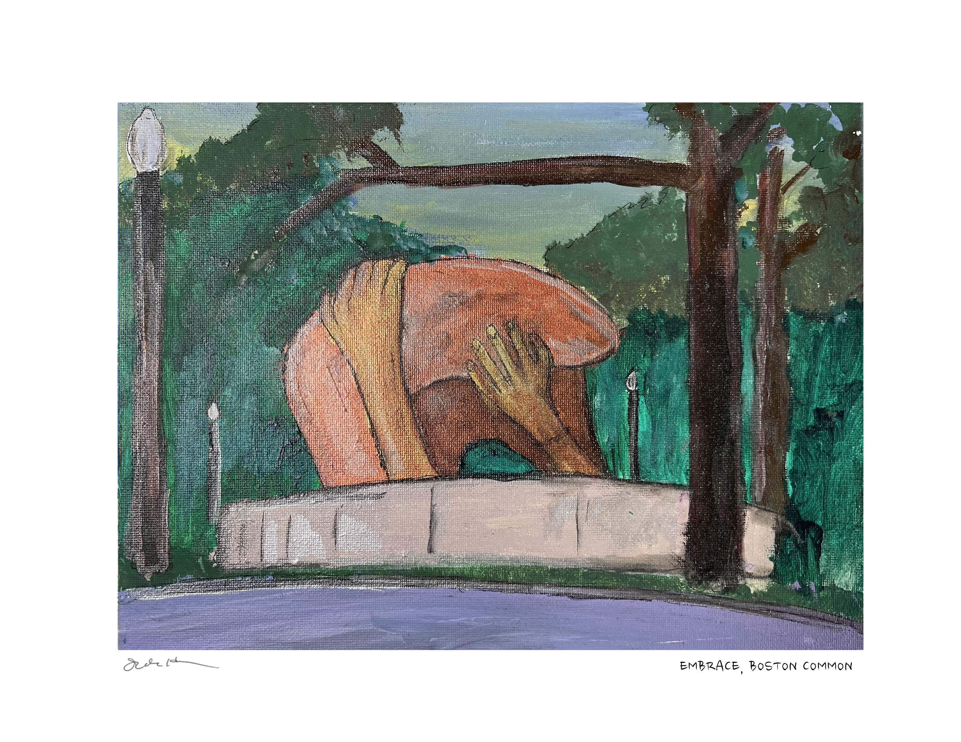 Martin Luther King Statue, Boston