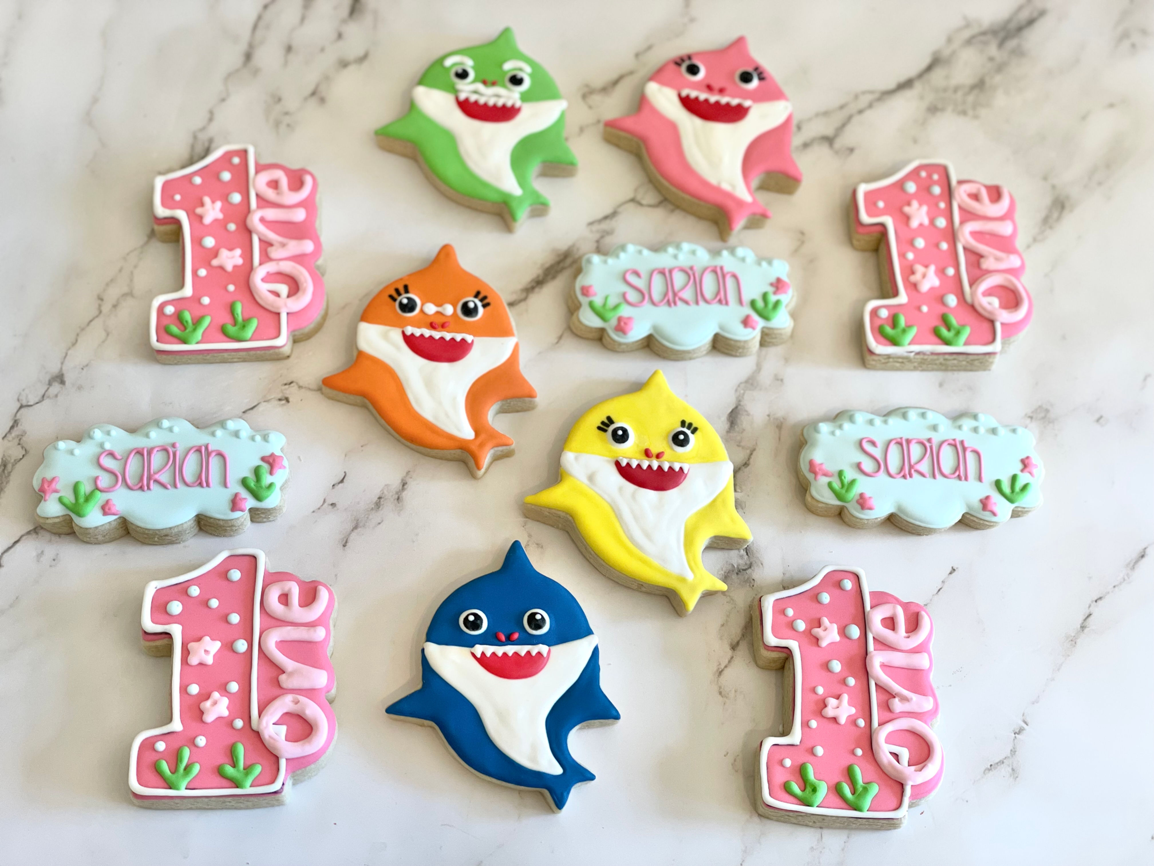 BABY SHARK COOKIES