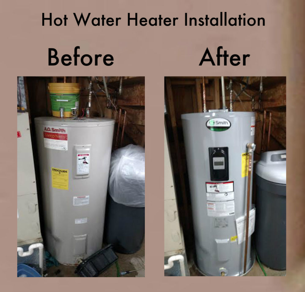 Water Heater InstallationCopper Pipe Plumbing Services Inc.