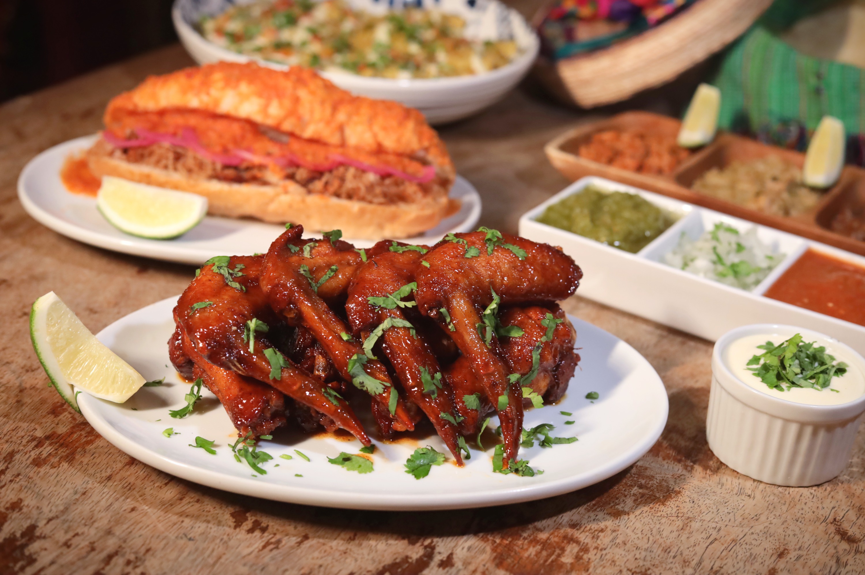 Arranged Food and Objects