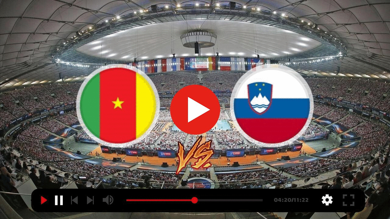 ((PRENOS V ŽIVO-)) Kamerun Slovenija v živo online 26 avgust 2022 content media