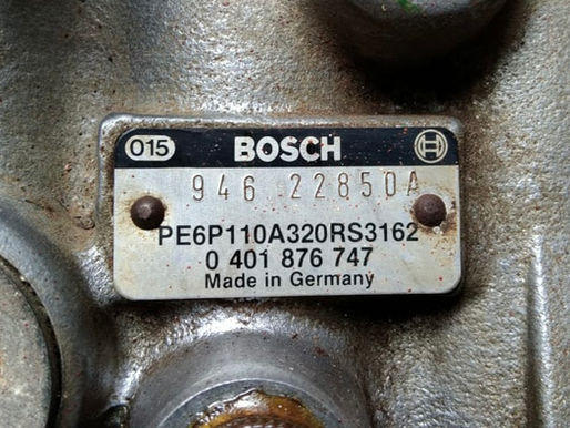 Продается: PE6P110A320RS3162 Bosch топливный насос 0401876747 и 94622850A shipmachineryparts.com