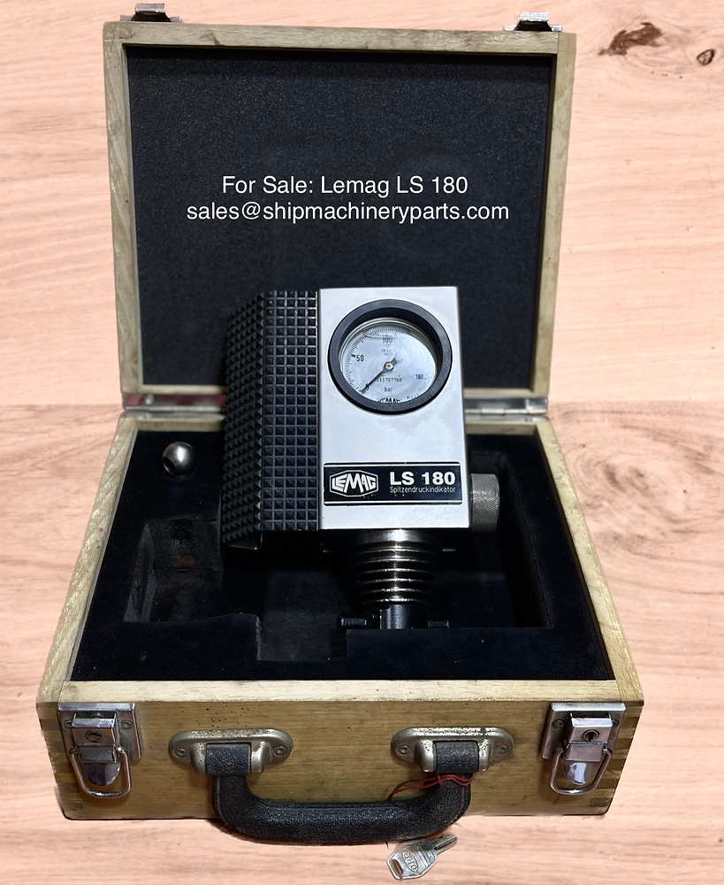 For Sale Lemag LS 180 Peak pressure indicator