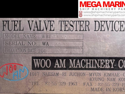 Доставка по всему миру: WOO AM MACHINERY-WBT 789N - Тестер топливного клапана