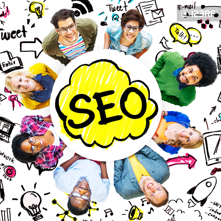 Stock Photo - Search Engine Optimization Business Strategy Marketing Concept