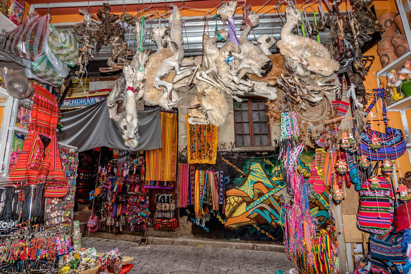 25 Lesser Known Places to Travel Right Now 123RF Blog - Witches Market, Bolivia