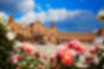 Seville Sevilla Plaza de Espana in Andalusia